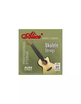 Струны для укулеле сопрано ALICE AU 04