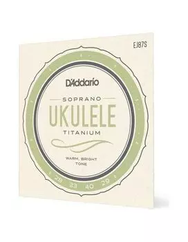 Струны для укулеле сопрано D'ADDARIO EJ87 S
