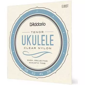 Струны для укулеле тенор D'ADDARIO EJ65 T