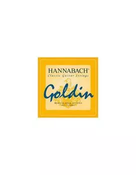 Струны Hannabach 725MHT GOLDIN нейлон для классической гитары