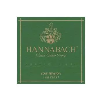 Струны Hannabach 728LTC CARBON Custom Made нейлон карбон для классической гитары