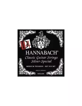 Струны Hannabach 815MTDURABLE Black SILVER SPECIAL нейлон для классической гитары