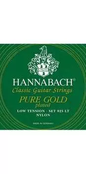Струны Hannabach 825LT Green PURE GOLD для классической гитары