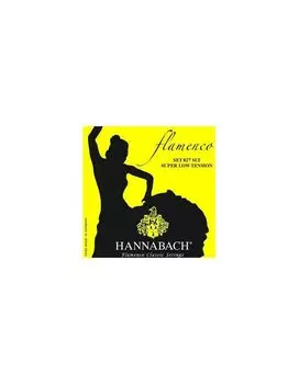 Струны Hannabach 827SLT Yellow FLAMENCO нейлон для классической гитары