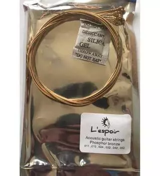 Струны L'ESPOIR LA-L11 для акустических гитар 011-052