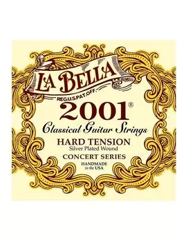 Струны La Bella 2001H 2001 Hard нейлон для классической гитары