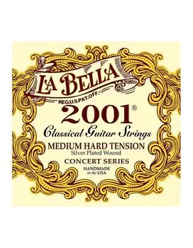 Струны La Bella 2001MH 2001 Medium Hard нейлон для классической гитары