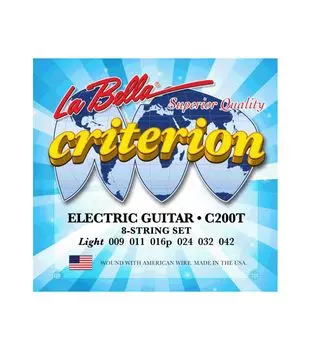 Струны La Bella C200T 009-042 Criterion для электрогитары