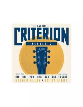 Струны La Bella C500T Criterion для акустической гитары