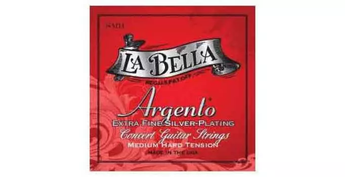 Струны La Bella SMH Argento для классической гитары посеребренные