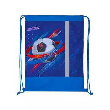 Сумка для обуви ЮНЛАНДИЯ, светоотражающая полоса, 47х37 см, "Championship", 229167