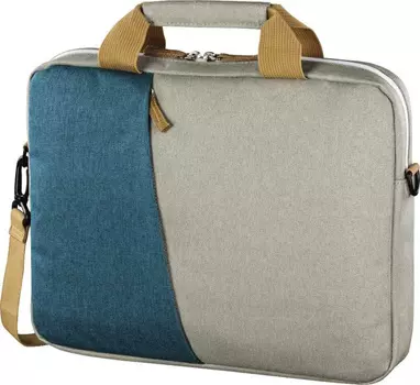 Сумка Hama Florence для ноутбука 15.6" серый/голубой полиэстер (00101573)