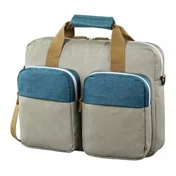 Сумка Hama Florence II для ноутбука 15.6" серый/зеленый полиэстер (00101574)