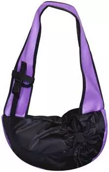 Сумка-переноска для животных слинг плащевка+иск.кожа 48*25*39 см 55102