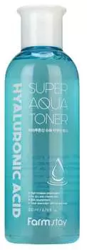 Суперувлажняющий тонер FarmStay с гиалуроновой кислотой, 200мл