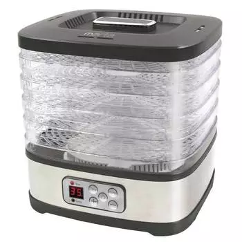 Сушилка для овощей и фруктов Marta MT-1959 серый гранит