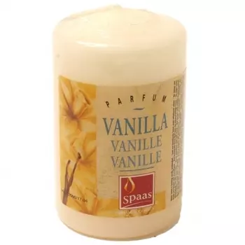Свеча АРОМА СТОЛБИК 6/10см Ванильный пирог (25ч) SPAAS