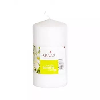 Свеча АРОМА СТОЛБИК 8/15см Божественный жасмин (65ч) SPAAS