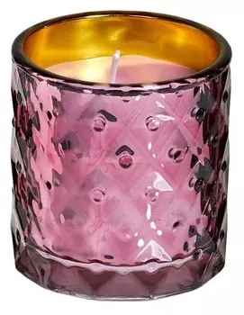 Свеча арома в стакане ФУКСИЯ SPAAS