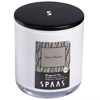 Свеча АРОМА в стакане с алюминиевой крышкой БЕРГАМОТ