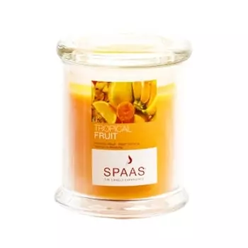 Свеча в стакане АРОМА ПРЕМИУМ Тропический восторг 9/11см (60ч) SPAAS