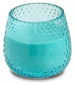 Свеча в стакане неароматизированная АКВА БЛЮ (25ч) SPAAS