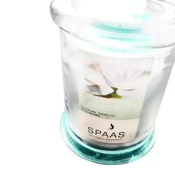 Свеча в стакане Волшебная кувшинка (25ч) SPAAS