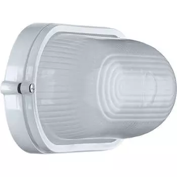 Светильник ЛОН 94 800 NBL-O1-60-E27/WH 1х60Вт E27 IP54 (аналог НПБ 1401 бел. овал 60Вт) Navigator 94800