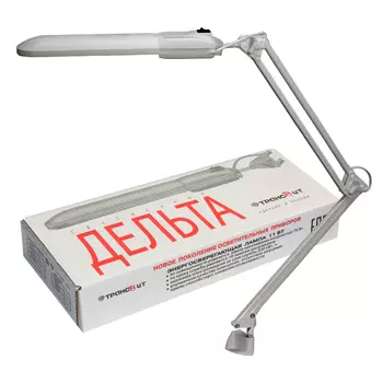 Светильник настольный Трансвит ДЕЛЬТА (Delta/Gr) серый