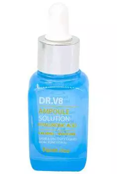 Сыворотка ампульная с гиалуроновой кислотой Farmstay DR V8 Ampule Solution Hyaluronic Acid, 30ml