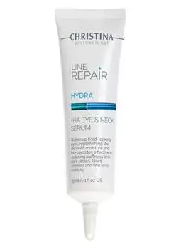 Сыворотка для глаз и шеи с гиалур. кислотой Christina Line Repair Hydra Ha Eye &amp; Neck Serum 30 мл