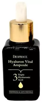 Сыворотка гиалуроновая ампульная Deoproce Hyaluron Vital Ampoule 50мл