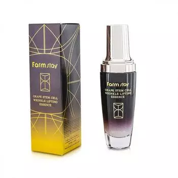 Сыворотка с лифтинг-эффектом FarmStay Grape Stem Cell Wrinkle Lifting Essence, 50мл