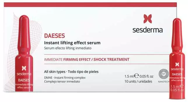 Сыворотка с мгновенным эффектом лифтинга Sesderma Daeses, 10 шт по 1,5 мл