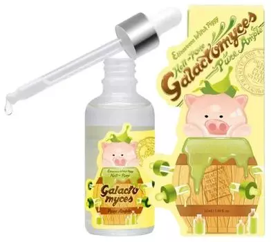 Сыворотка со 100% экстрактом галактомисиса Elizavecca Hell-Pore galactomyces Pure Ample