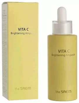 Сыворотка высококонцентрированная с витамином The Saem The Essential Vita C Brightening Ampoule