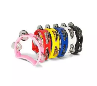 Тамбурин DADI MT05 пластиковый 4 пары бубенцов