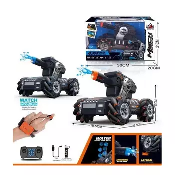 Танк на РУ с пулями (свет,звук) в коробке RQ2084