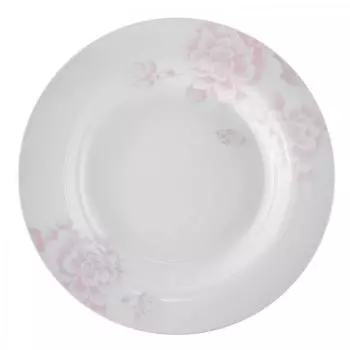 Тарелка десертная, Esprado Peonies 20см, костяной фарфор