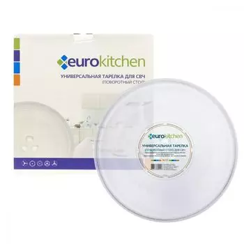 Тарелка для СВЧ Eurokitchen N-07 (LG 255мм)