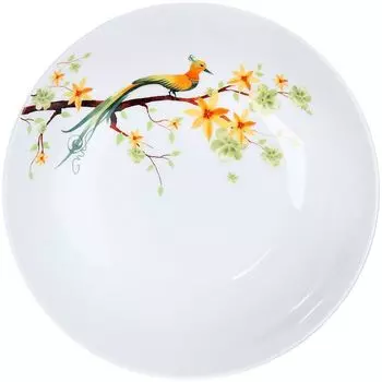 Тарелка суповая Domenik Paradise Bird DM90010 21см