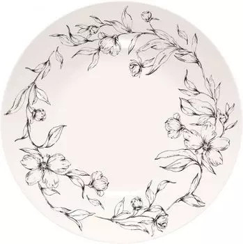 Тарелка суповая PEONIA 21см, DOMENIK, DM9711