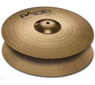 Тарелки Paiste 0000154014 201 Bronze Hi-Hat Две тарелки 14"
