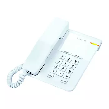Телефон проводной Alcatel T22 White