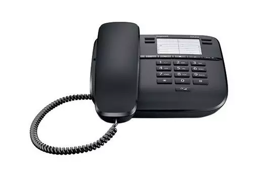 Телефон проводной Gigaset DA310 черный