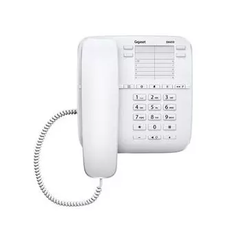 Телефон проводной Gigaset DA410 белый