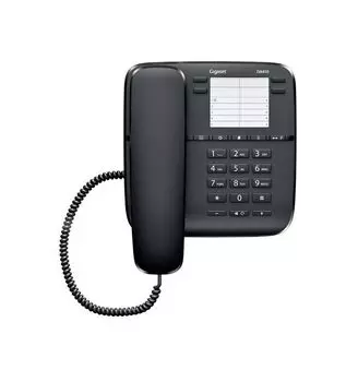 Телефон проводной Gigaset DA410 черный