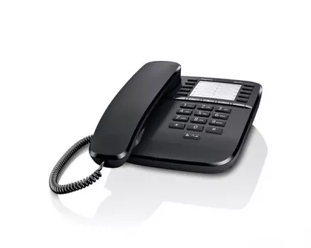 Телефон проводной GIGASET DA510 Black