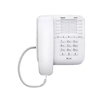 Телефон проводной GIGASET DA510 White