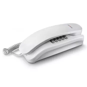 Телефон проводной teXet TX-215 White